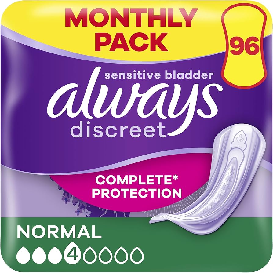 Always Discreet Sensitive Bladder And Incontinence