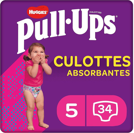 Huggies Pull Ups Explorers 18Mth-3Yrs Girl