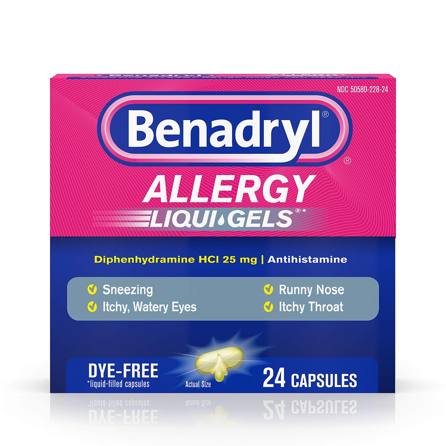 Benadryl Gsl Allergy Tabs Clipstrip Ps