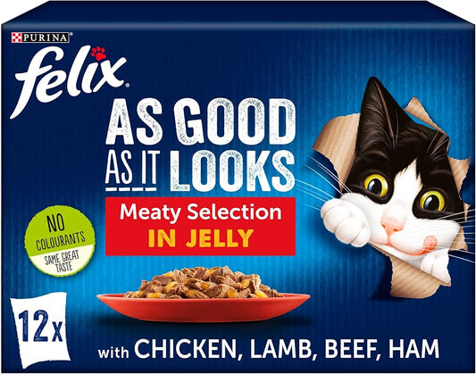 Felix As Good As It Looks Meaty Selection In Jelly Pm4.75