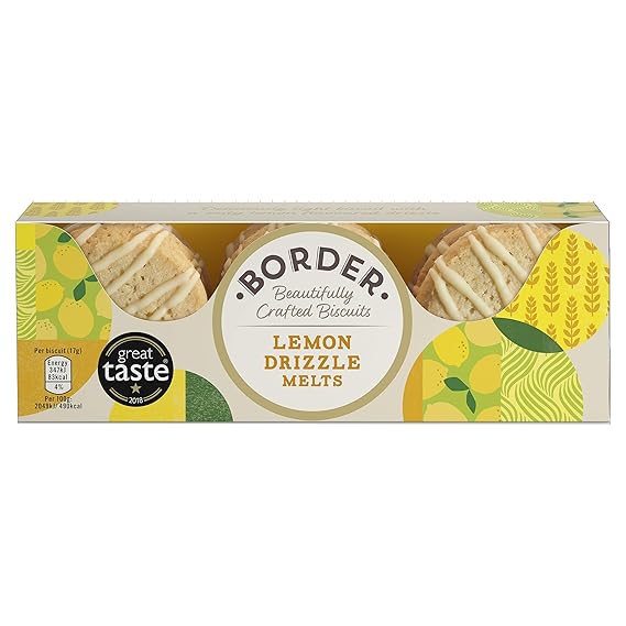 Border Lemon Drizzle Melts 150G