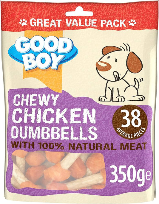 Good Boy Chicken Dumbells Dog Treats