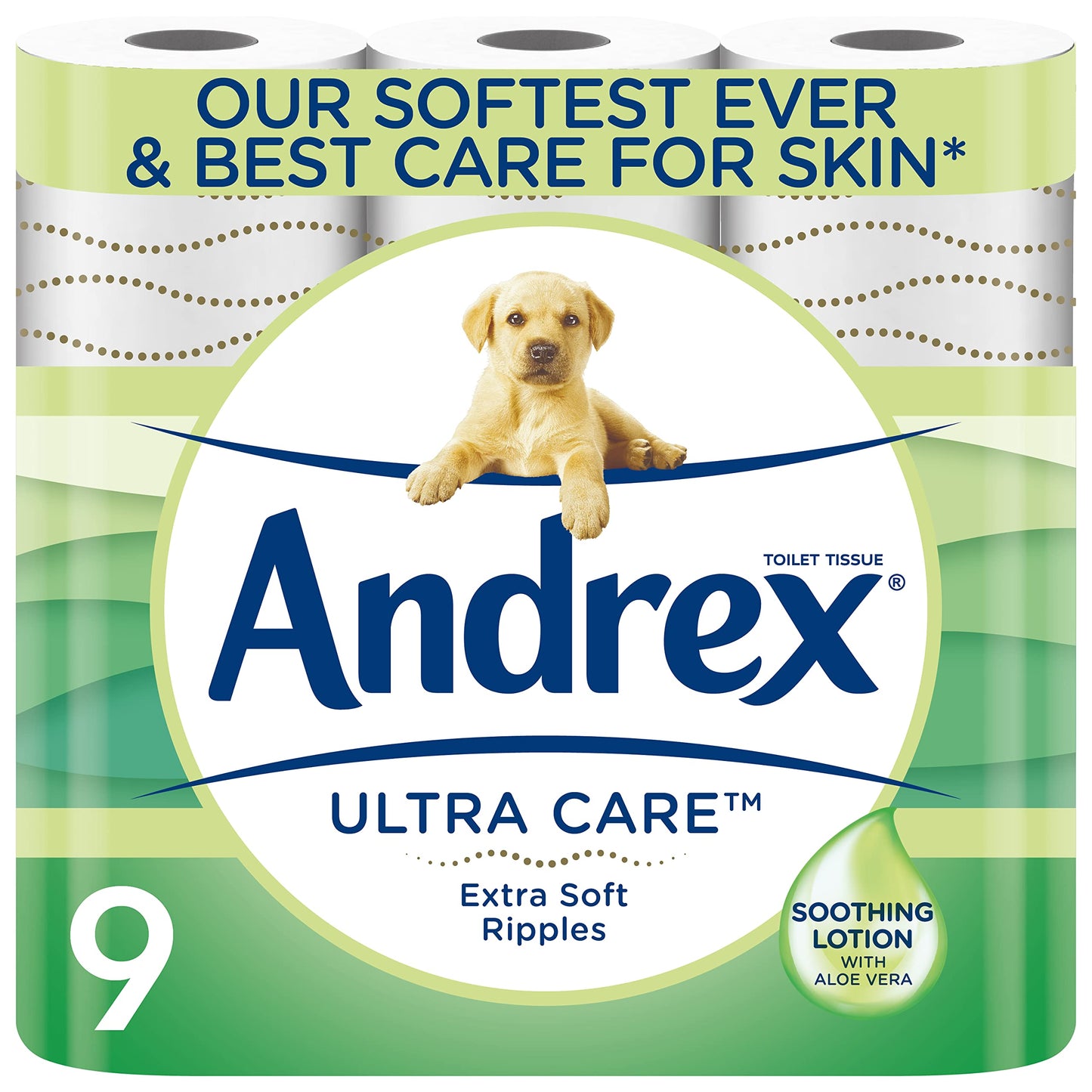 Andrex Toilet Tissue Ultra Care 9 Roll