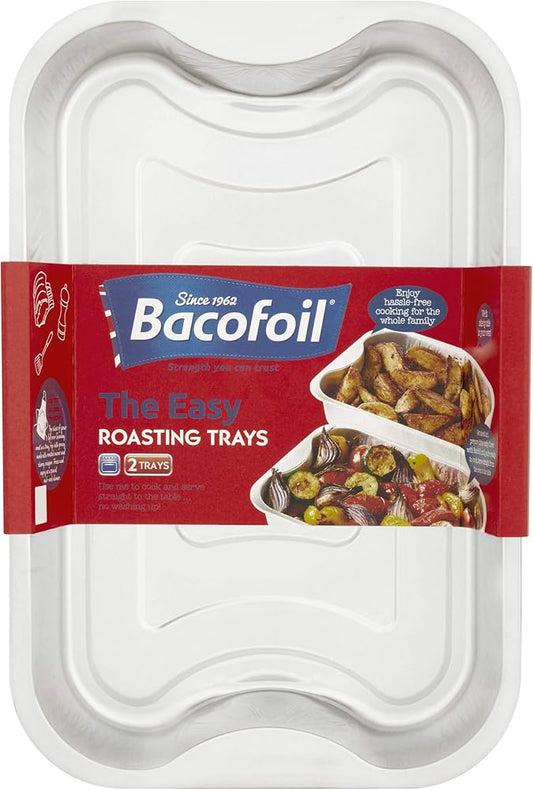 Baco Foil Easy Roasting Tray Twinpack