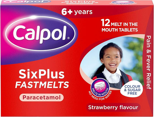 Calpol Gsl Six Plus Fastmelts