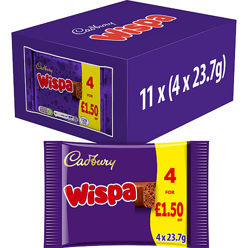 Cadbury Wispa Choc £1.50 4PK