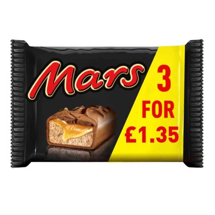 Mars Snacksize 3PK Pm1.35