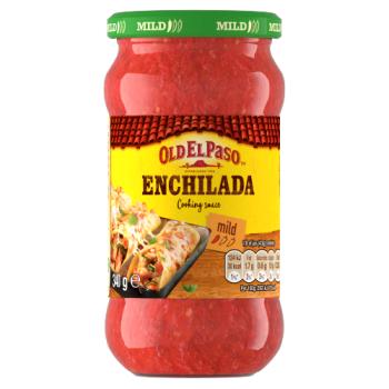 Old El Paso Enchilada Cooking Sauce 340G