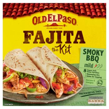 Old El Paso Bbq Fajita Kit