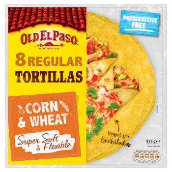 Old El Paso Corn Tortillas 335G