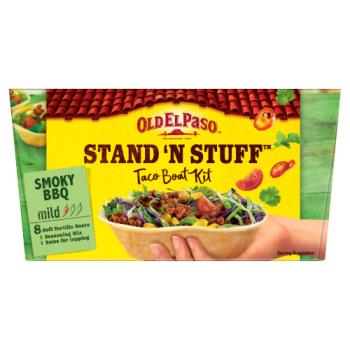 Old El Paso Stand And Stuff Bbq Taco Kit