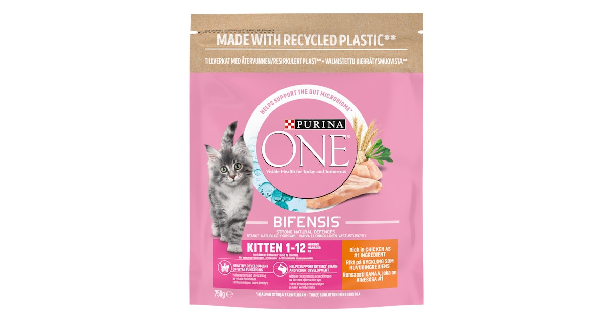 Purina Kitten Dry Cat Food With Chicken & Wholegrain