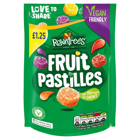 Rowntree Fruit Pastille Vegan Pm1.25