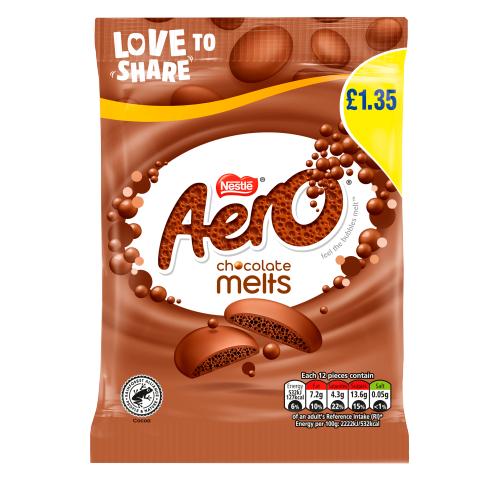 Nestle Aero Melts Milk Pm1.35 80G