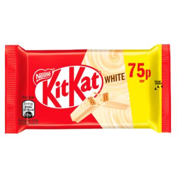 Nestle Kitkat 4 Finger White Bar Pm75P