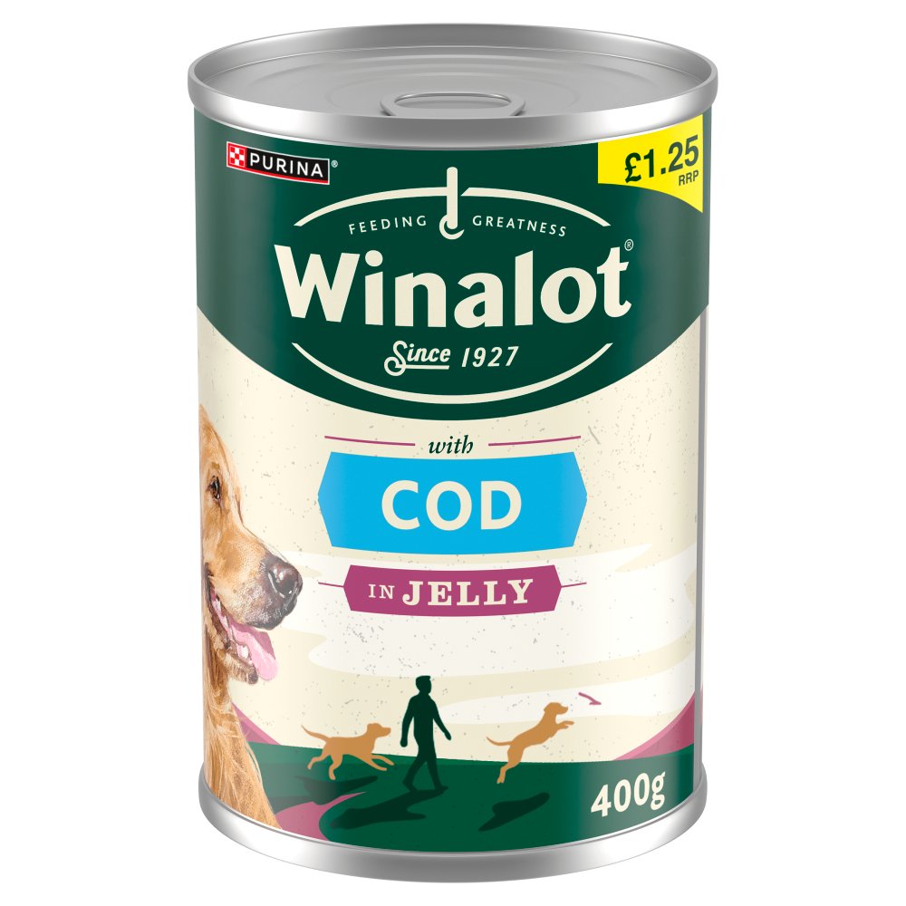 Winalot Cod Chunks In Jelly Pm1.25 400G