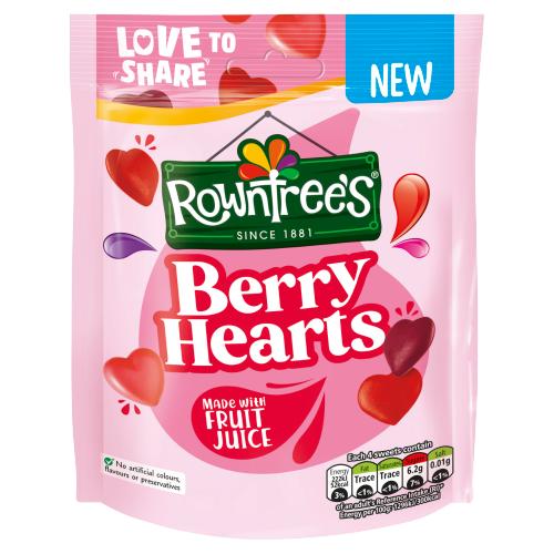 Rowntree Berry Hearts Pouch