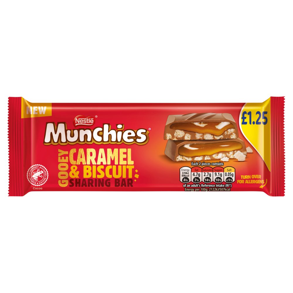 Nestle Munchies Caramel Biscuit Block Pm1.25