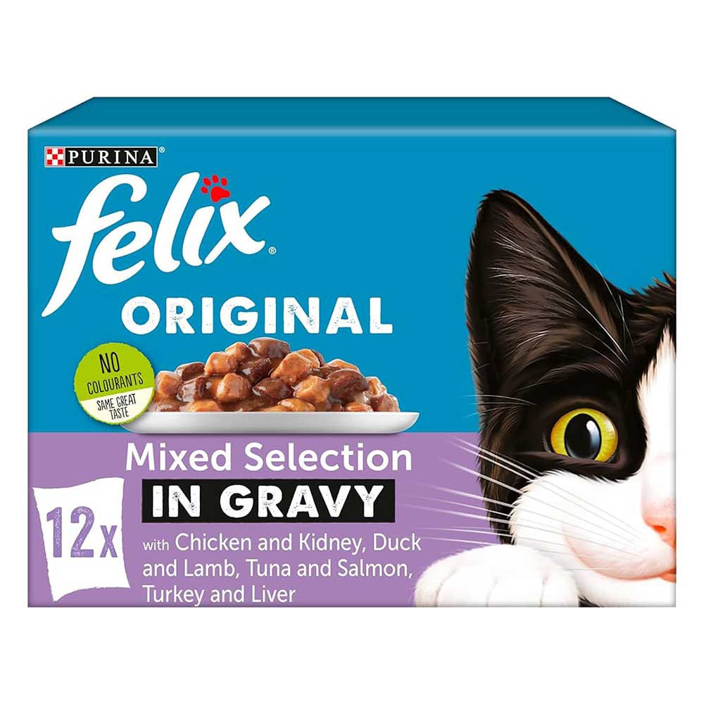 Felix Chicken & Kidney Selection In Gravy