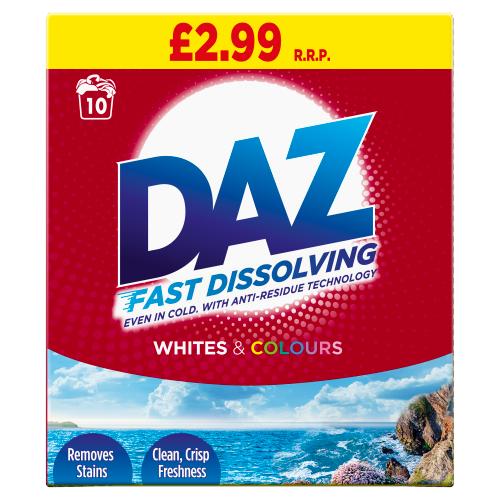 Daz Powder For Whites & Colours 10W Pm2.99