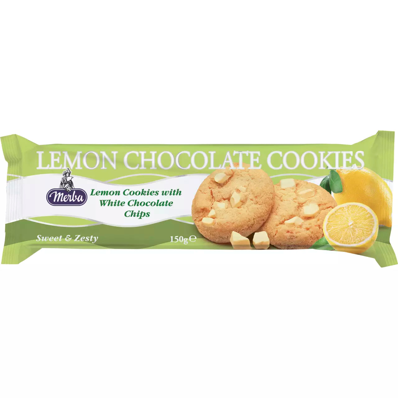 Merba Lemon White Chocolate Cookie