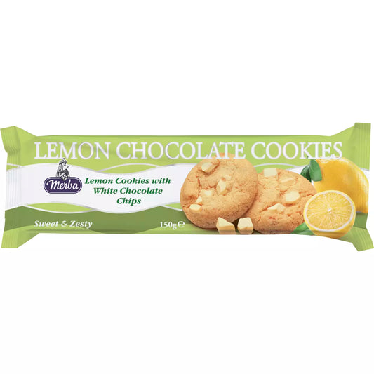 Merba Lemon White Chocolate Cookie