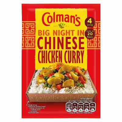 Colmans Big Night In Chinese Curry Mix