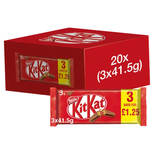 Kitkat 4 Finger Milk 3PK Pm1.35