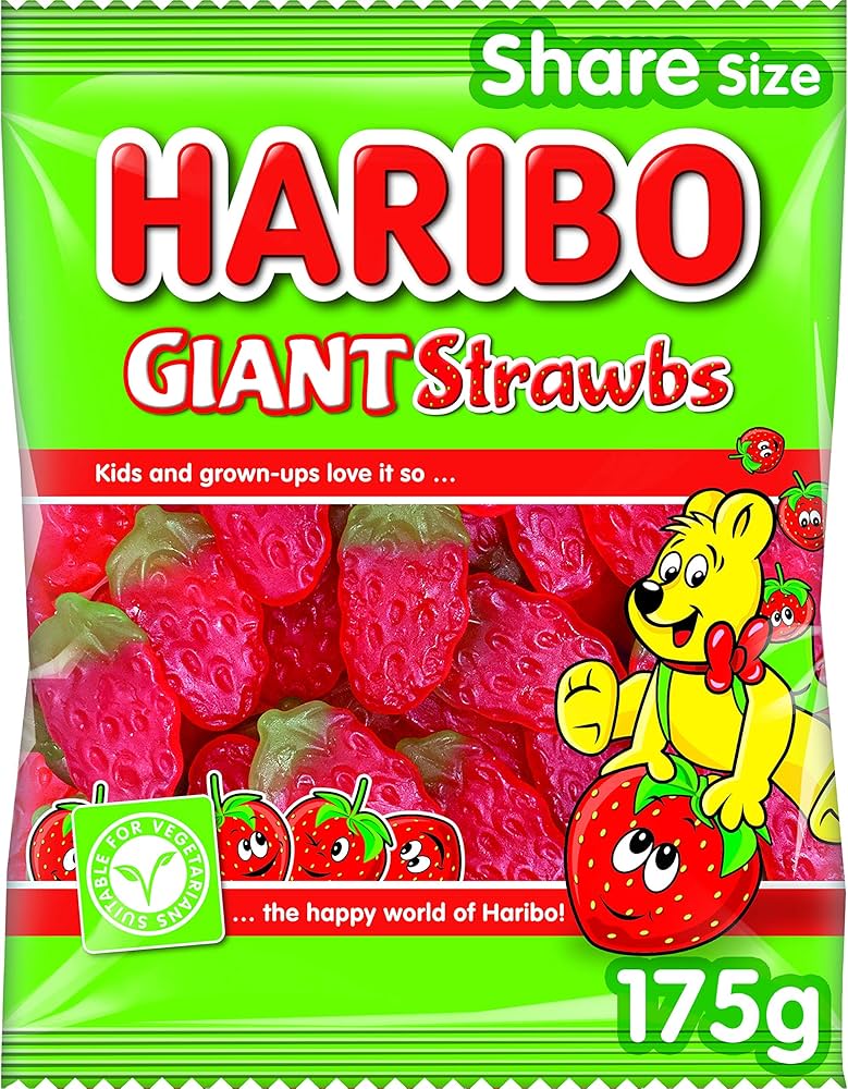 Haribo Giant Strawbs