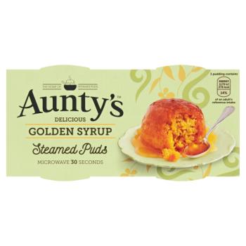 Auntys Golden Syrup Pudding