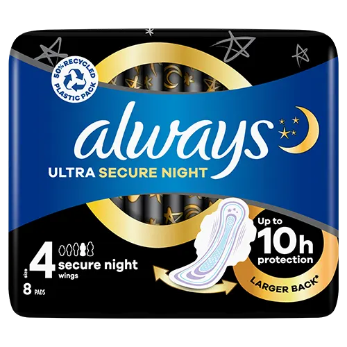 Always Ultra Secure Night Wings