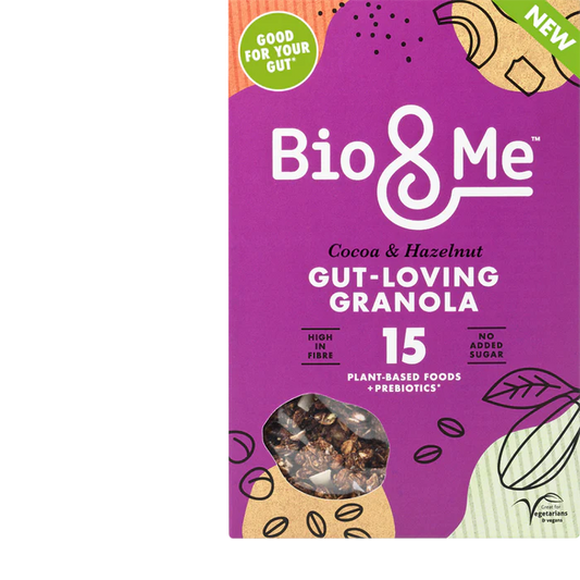 Bio & Me Cocoa Hazelnut Protien Boosted Granola