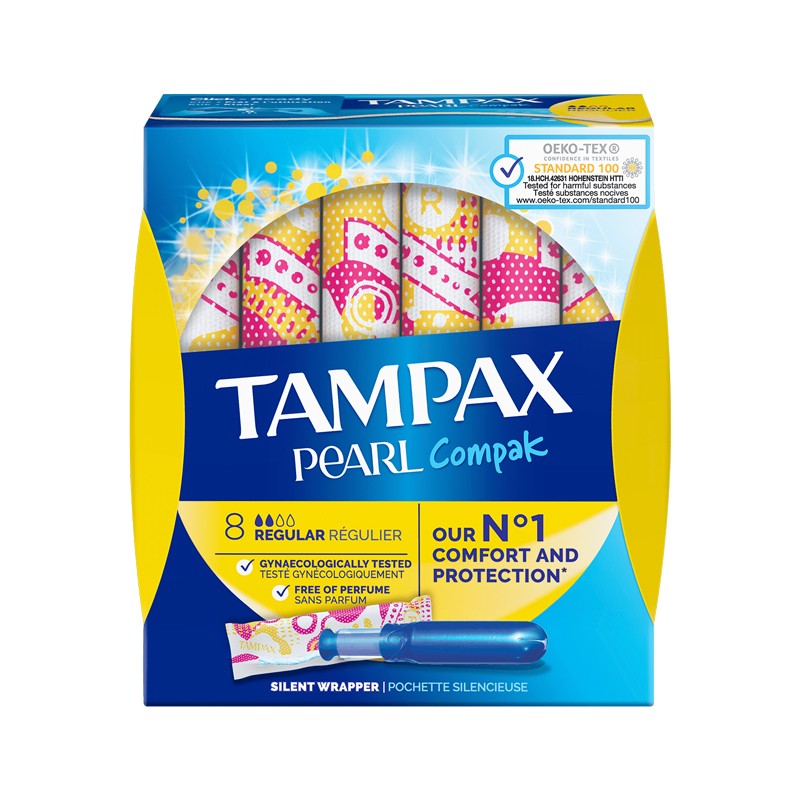 Tampax Compak Pearl Regular