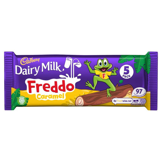 Cadbury Freddo Caramel & Chocolate Bar 5PK