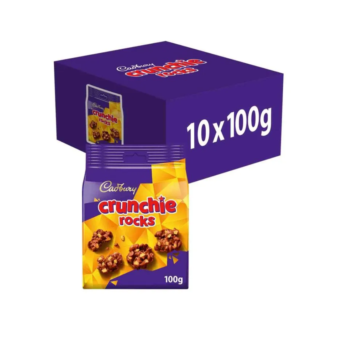Cadbury Crunchie Rocks 100G X 10 (LP)