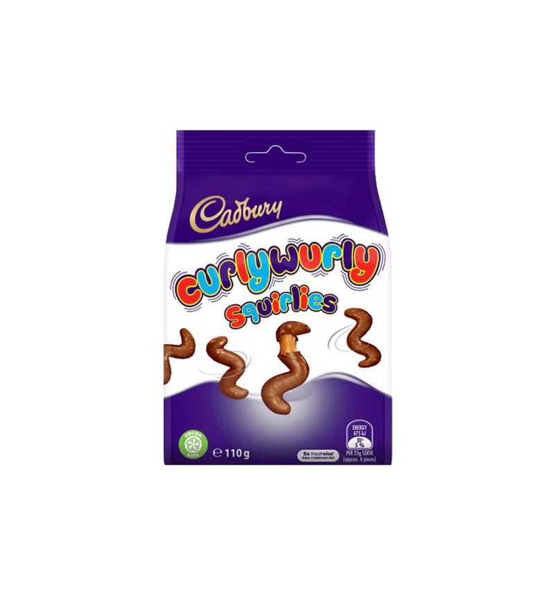 Cadbury Curly Wurly Squirlies