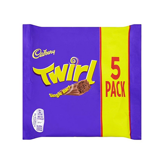 Cadbury Twirl 5 Pack 107,5G X 20 (LP)