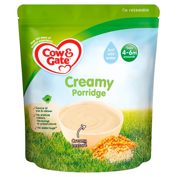 Cow&Gate Creamy Porridge 4M