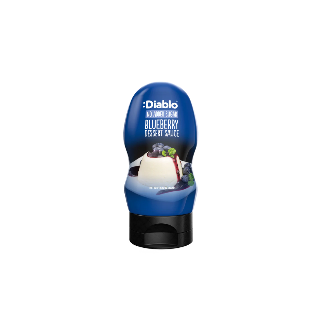 :Diablo No Added Sugar Blueberry Dessert Sauces 290ml