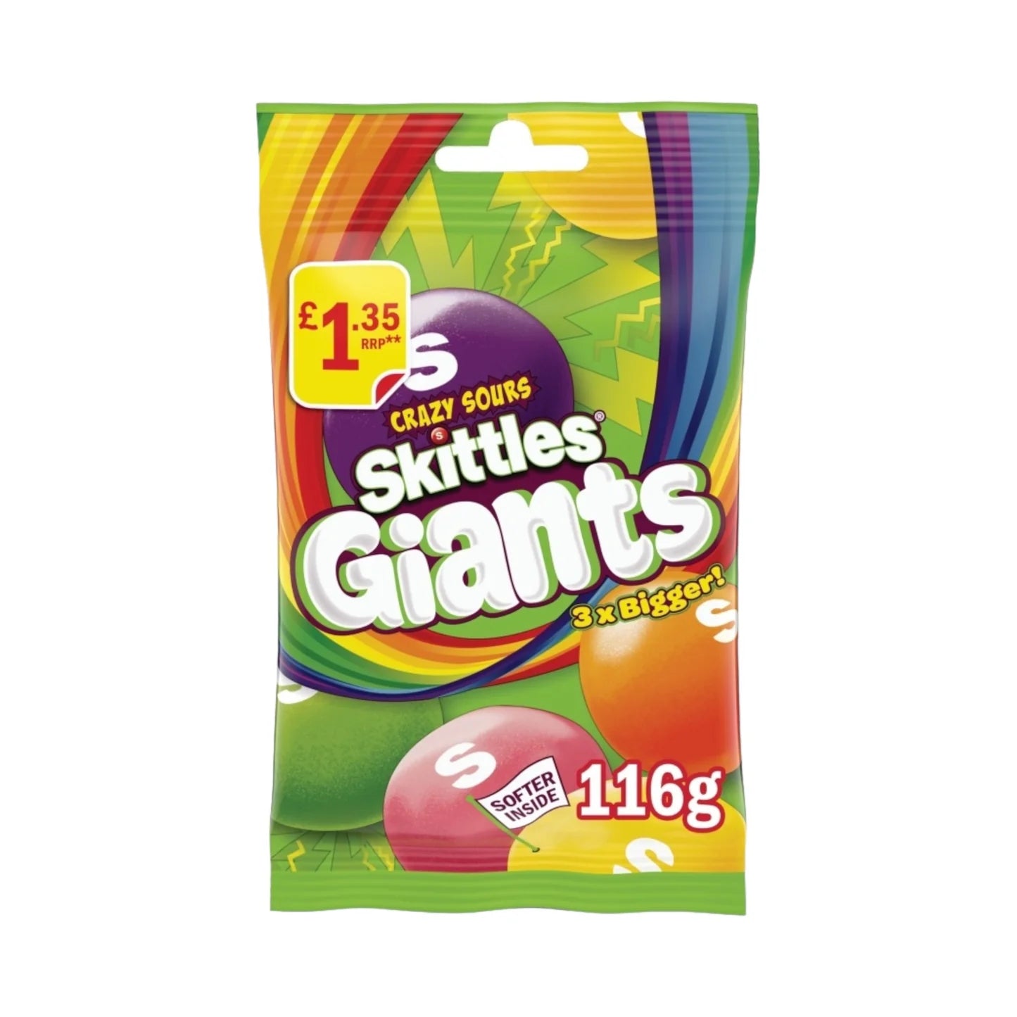 Skittles Giants Crazy Sours Pm1.35