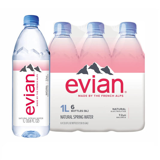 Evian Mineral Water 6PK