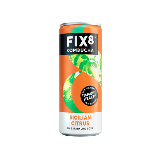 Fix8 Kombucha Sicilian Citrus 12 x 250ml