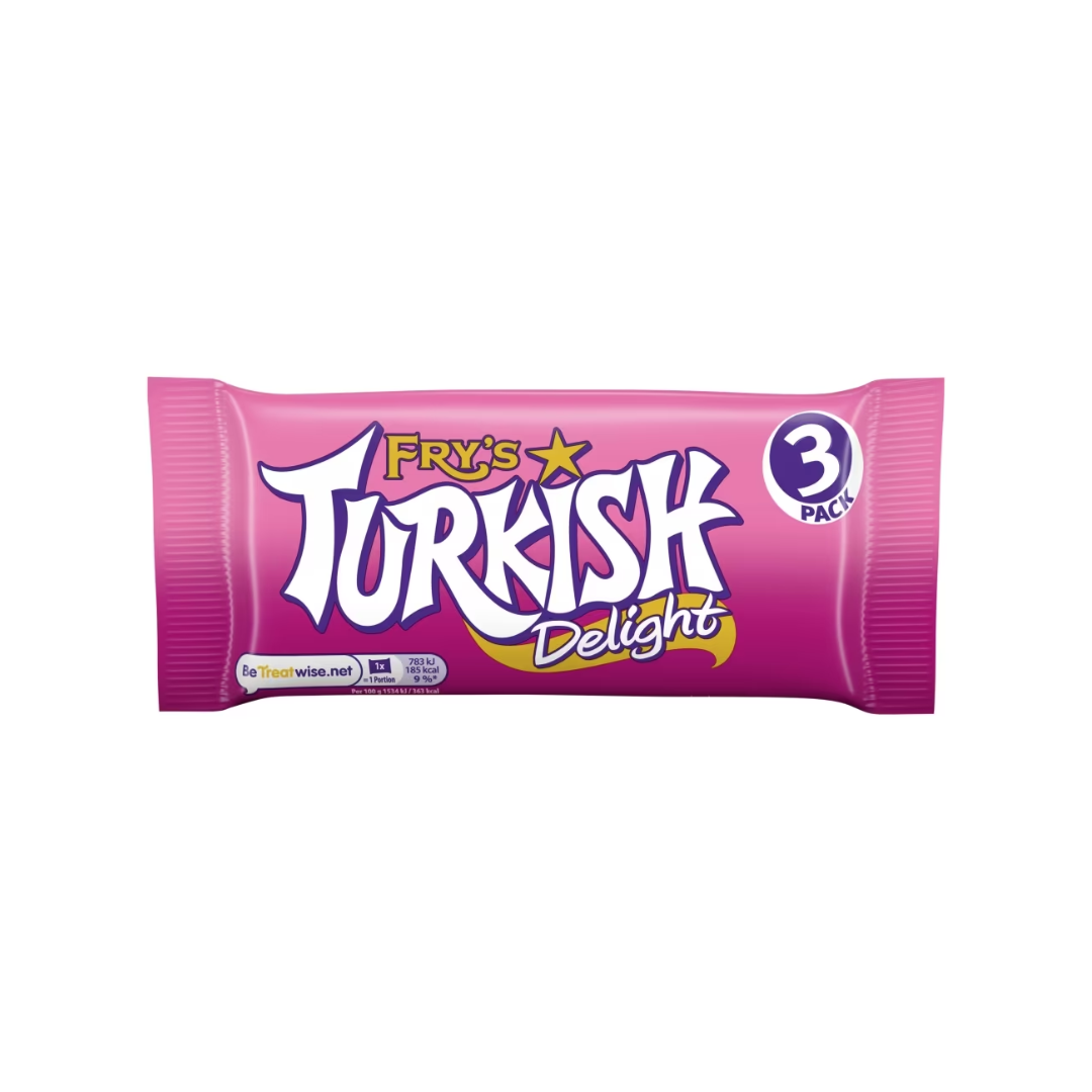 Fry's Turkish Delight 153G 3Pk X 24 (LP)