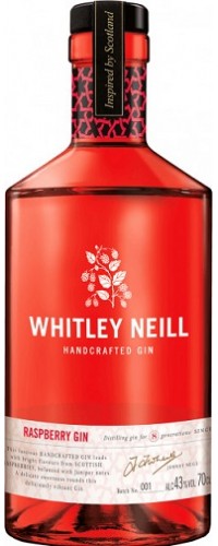 Jj Whitley Neill Raspberry Gin 43% 70Cl