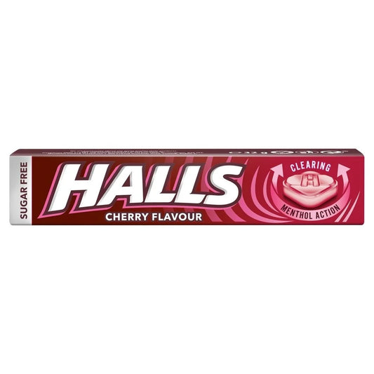 Halls Mentholyptus Cherry Sugar Free 12S