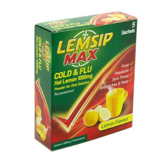 Lemsip Gsl Max Strength Lemon