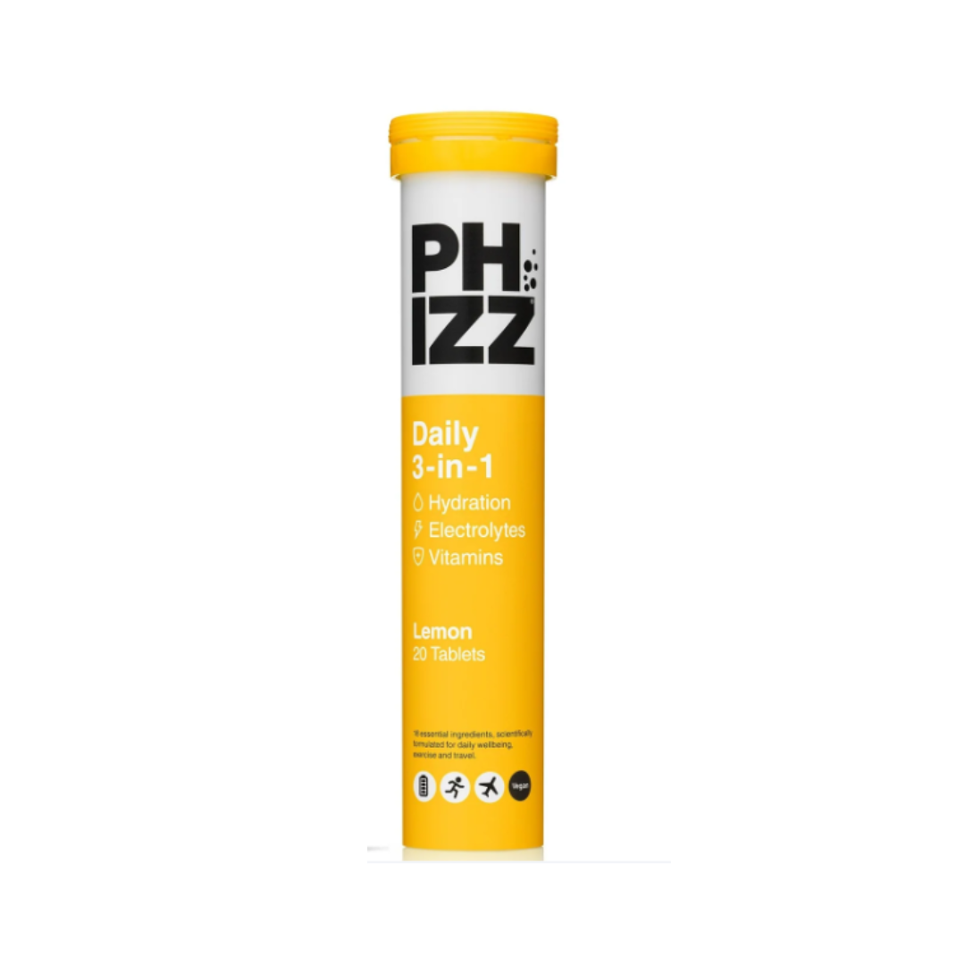 Phizz Tube 20 Tablets Lemon