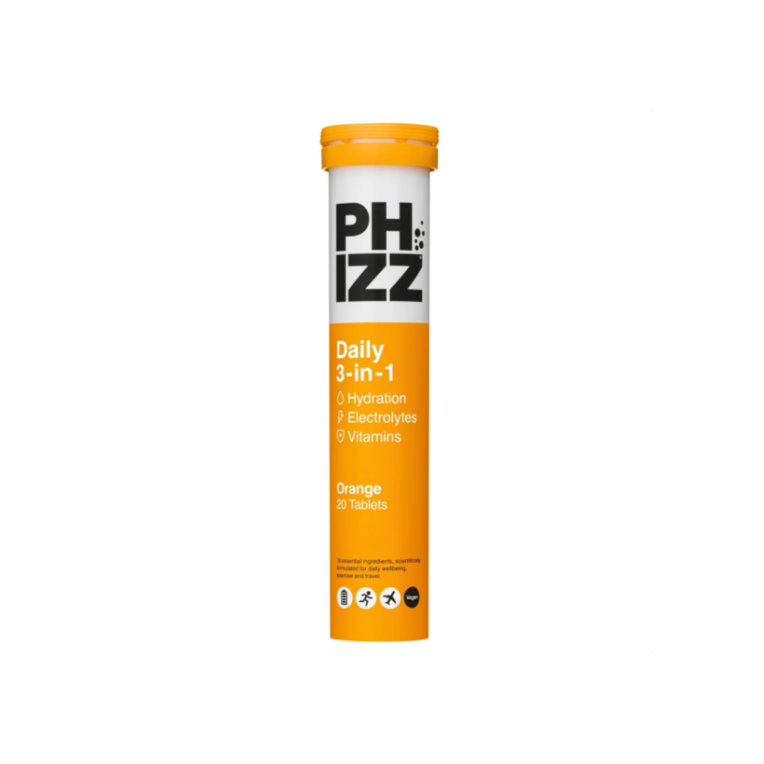 Phizz Tube 20 Tablets Orange