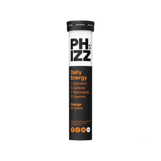 Phizz Tube 20 Tablets Orange Energy
