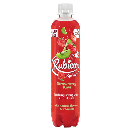 Rubicon Spring Sparkling Strawberry & Kiwi Water